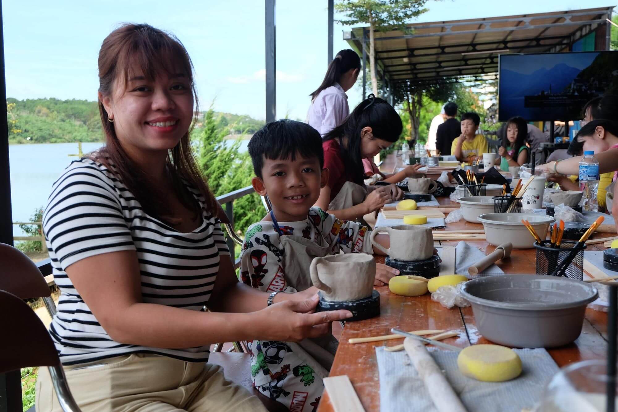 Sáng tạo với đất sét